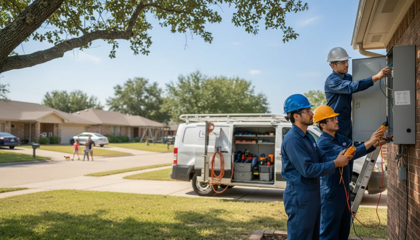 Certified electrician providing emergency electrical services in Wayan, ID